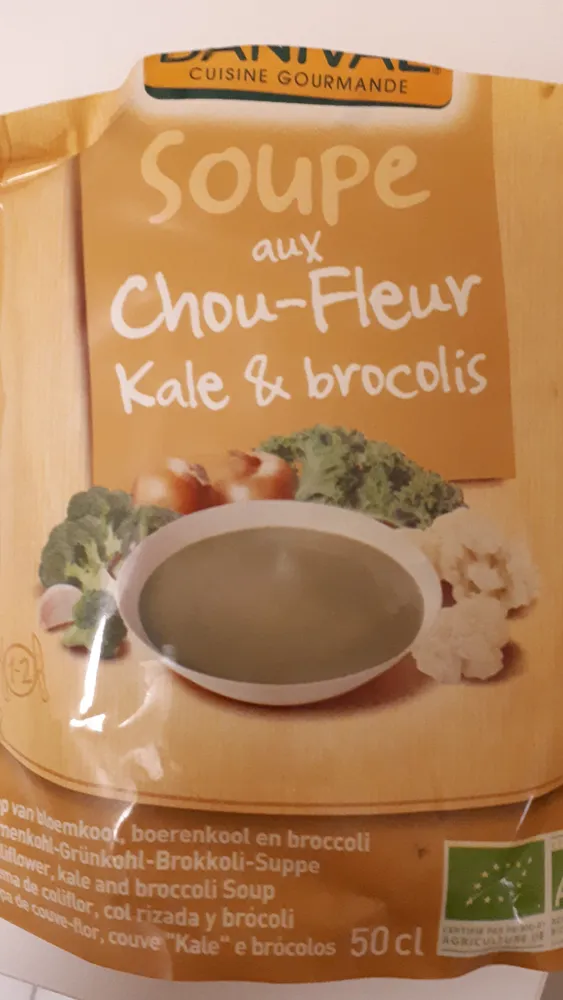 Soupe Chou-fleur, Kale & Brocolis