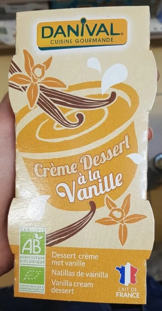 Crème dessert à la vanille