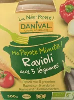 Popote Minute ravioli aux 5 légumes