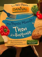 Ma popote minute Thon à la basquaise