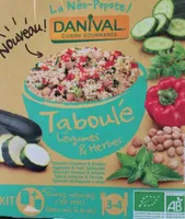 Taboulé légumes et herbes