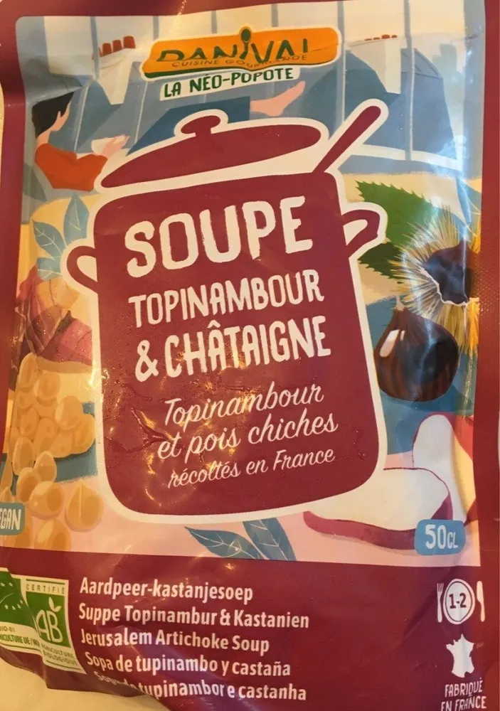 Soupe topinambour chataigne