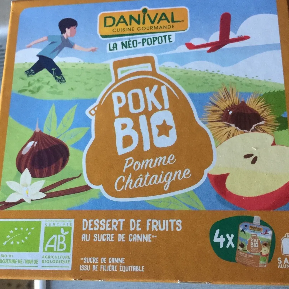 Poki Bio pomme châtaigne