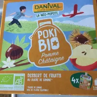 Poki Bio pomme châtaigne