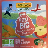 POKI BIO Pomme carotte goyave