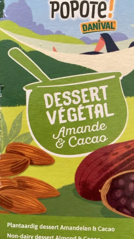 Dessert végétal amande&cacao