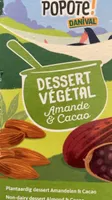 Dessert végétal amande&cacao