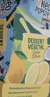 Dessert végétal coco citron - La néo popote
