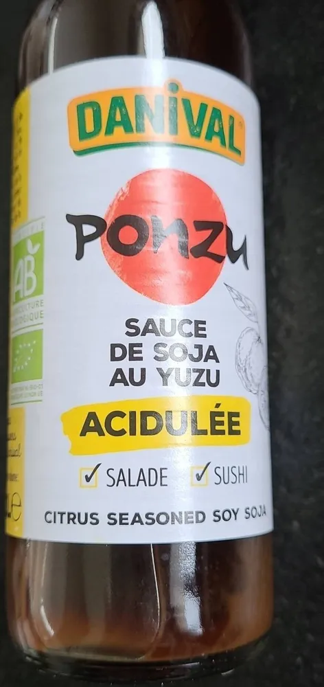 Sauce soja Ponzu au yuzu
