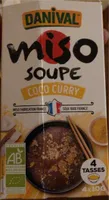 Miso soupe coco curry
