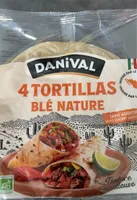 Tortillas blé nature
