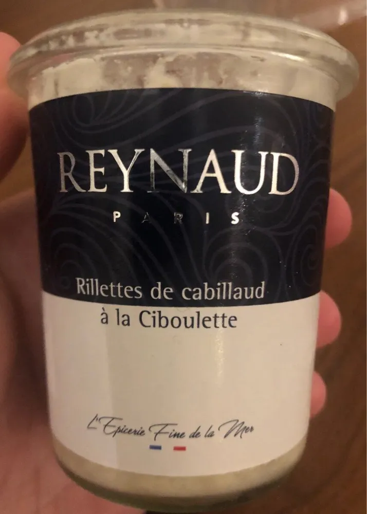 Rillettes de cabillaud à la Ciboulette