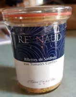 Rillettes de sardines aux tomates confites