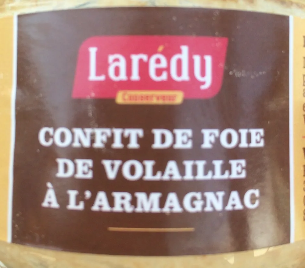 Confit de foie de volaille à l'Armagnac
