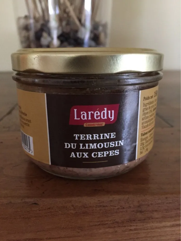 Terrine du limousin aux cepes