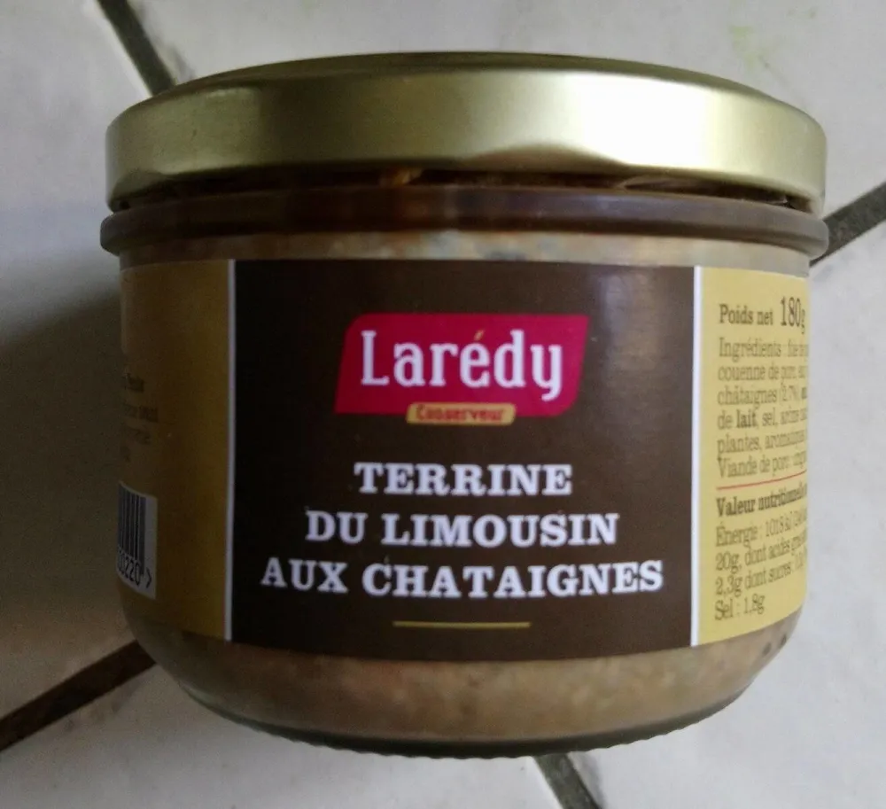Terrine du Limousin aux châtaignes