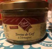Terrine de cerf à l'Armagnac