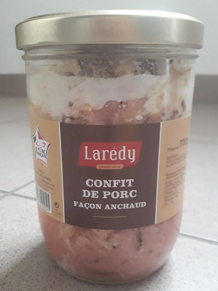 Confit de porc façon Anchaud 750g
