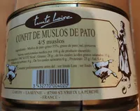 Confit de muslos de pato