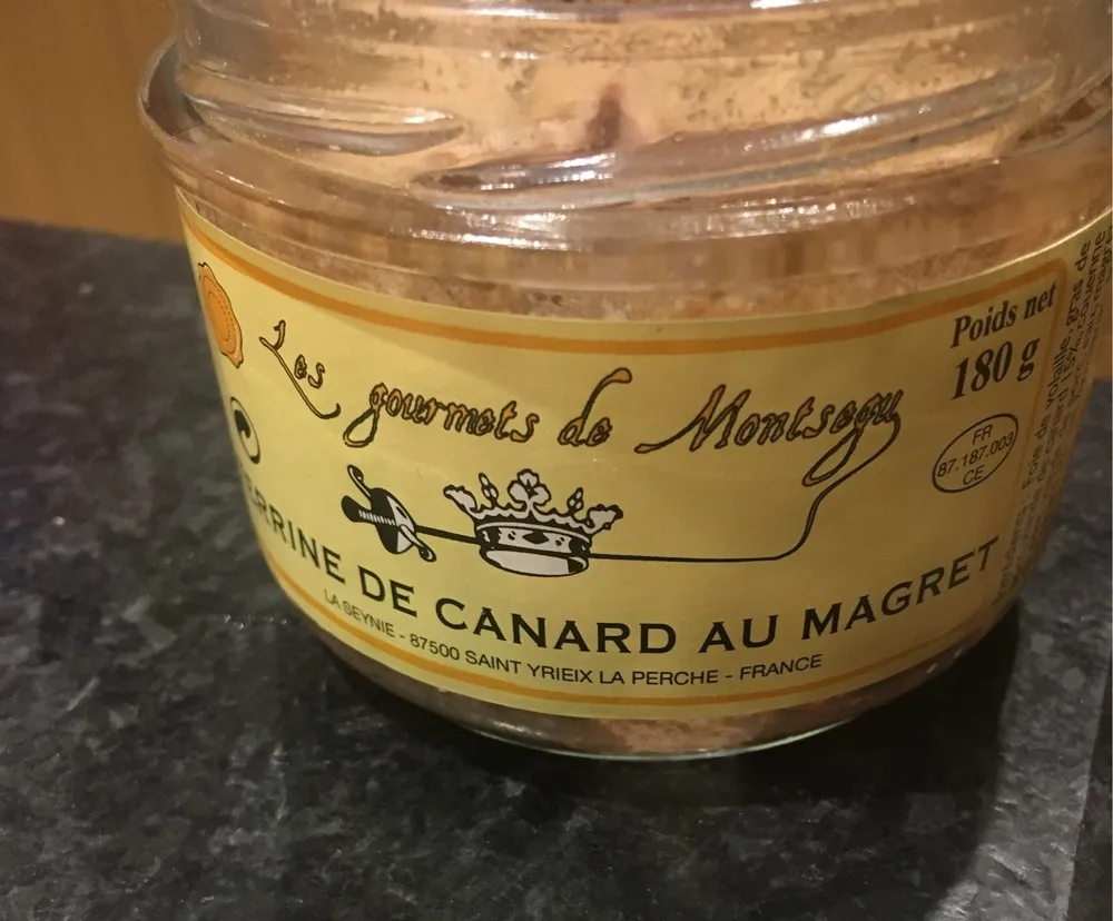 Terrine de canard au magret