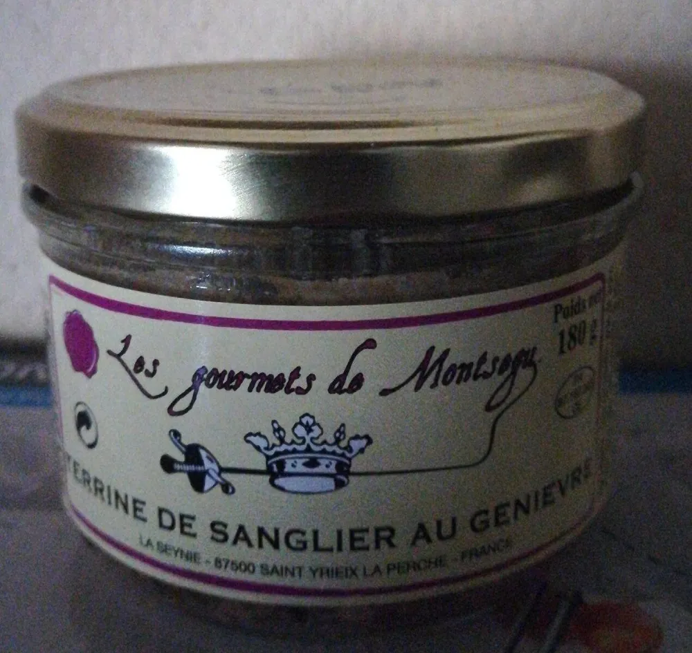 Terrine De Sanglier Au Genièvre, 180 Grammes