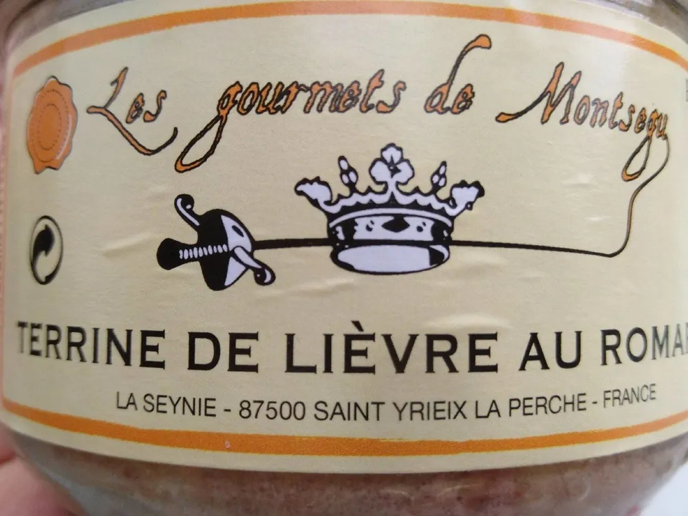 Terrine de lièvre au romarin