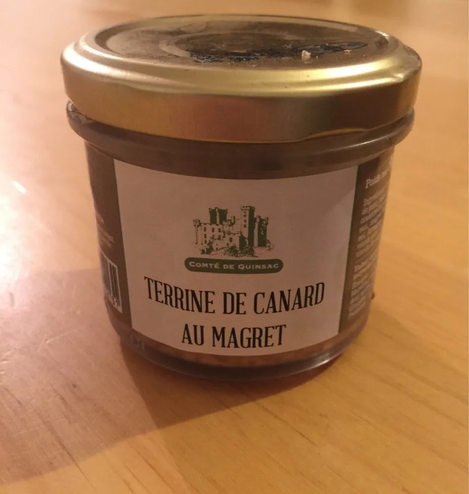 Terrine de canard au magret