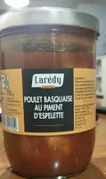 Poulet basquaise au piment d'Espelette