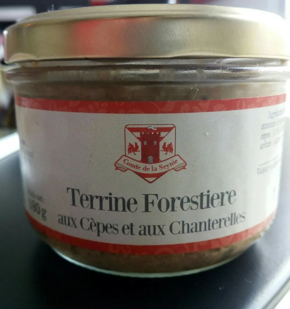Terrine forestière aux cèpes et chanterelles