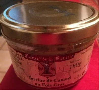 Terrine de canard au foie gras