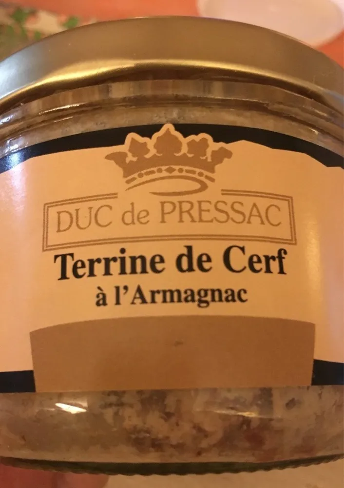 Terrine de cerf a l'armagnac