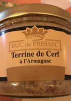Terrine de cerf a l'armagnac