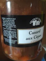 Canard aux cèpes