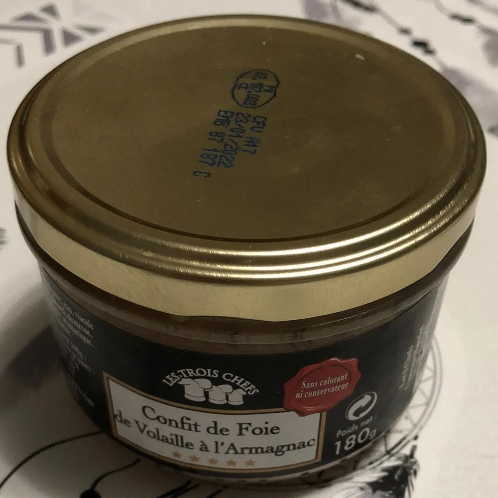 Confit de Foie de Volaille à l'Armagnac