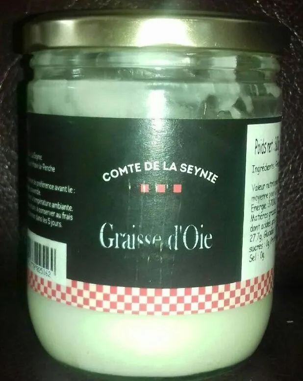 Graisse d'oie
