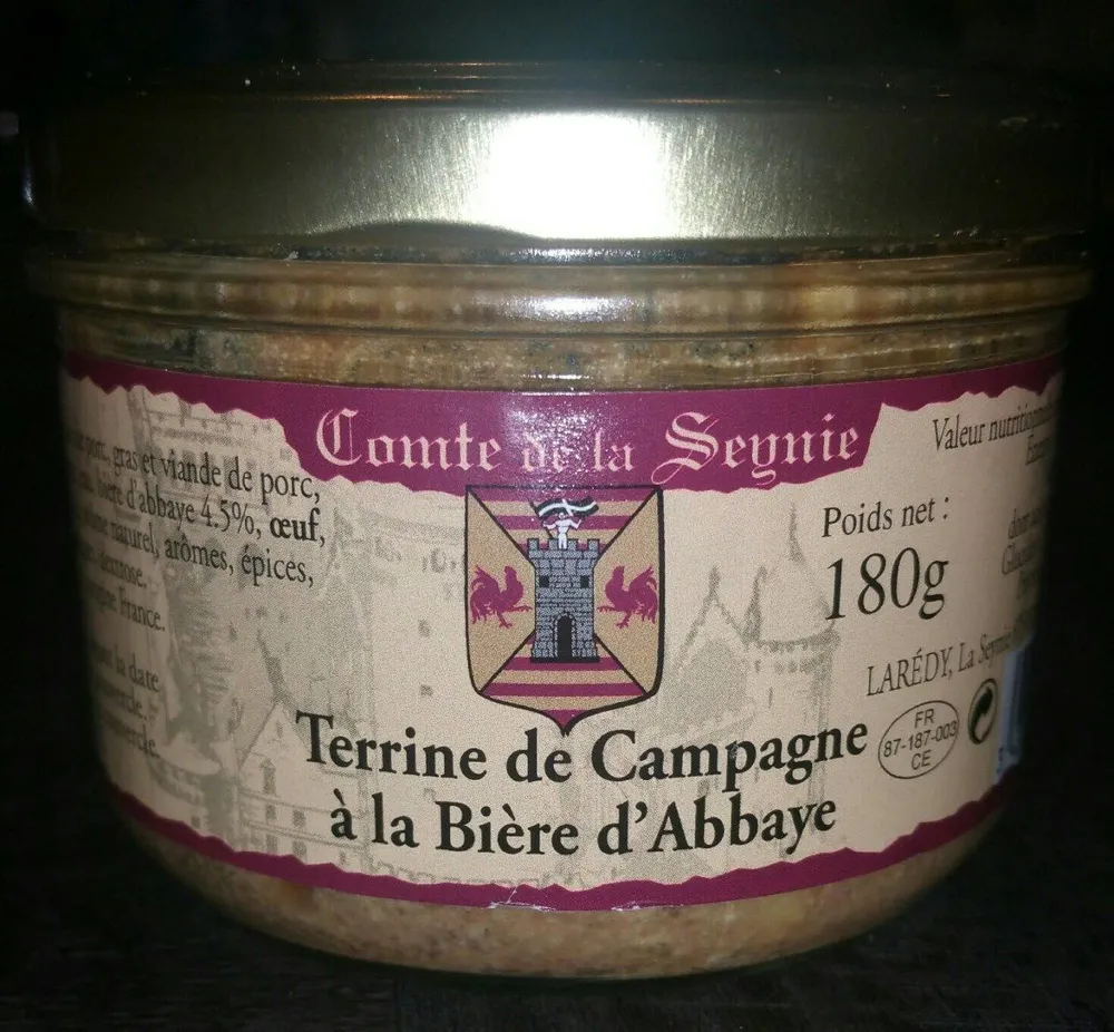 Terrine de campagne à la bière d'abbaye