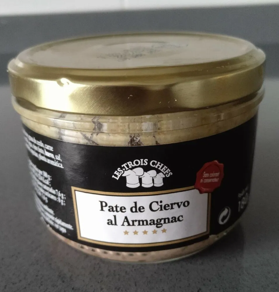 Paté ciervo al Armagnac