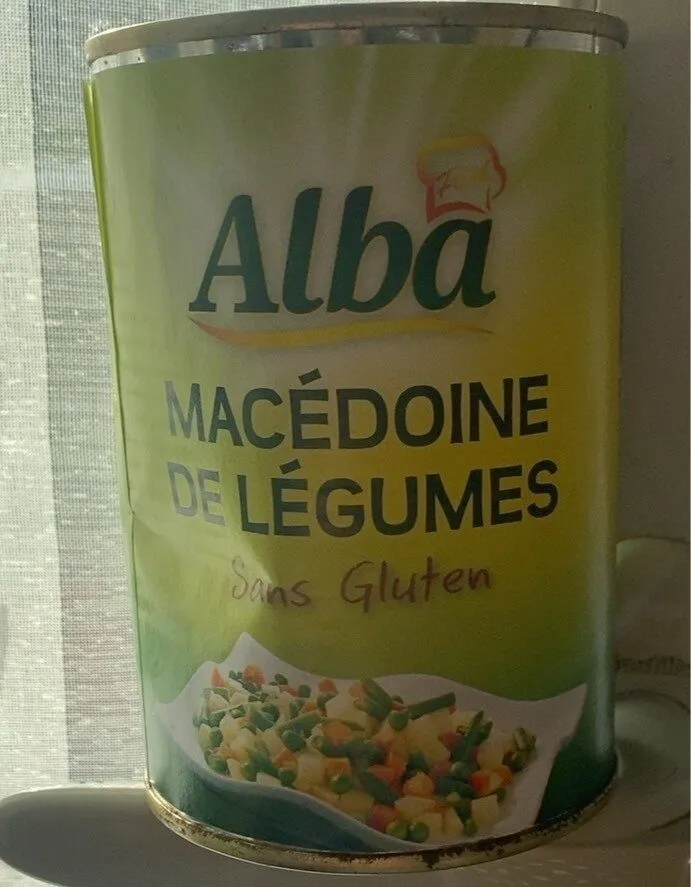 Macédoine de légumes sans gluten