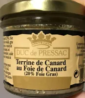 Terrine de Canard au Foie de Canard