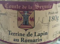 Terrine de lapin au romarin