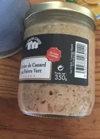 Terrine de canard au poivre vert
