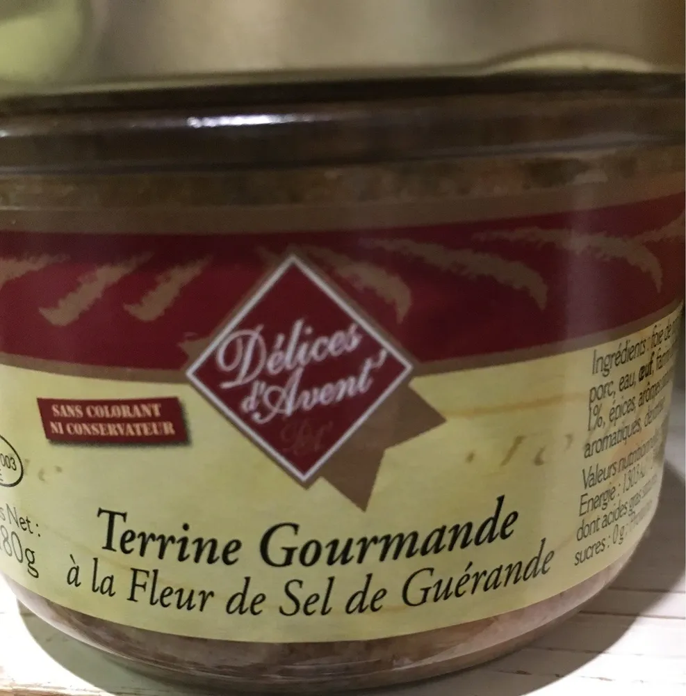 Terrine gourmande à la fleur de sel de guerande