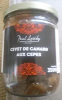 Civet de canard aux cepes