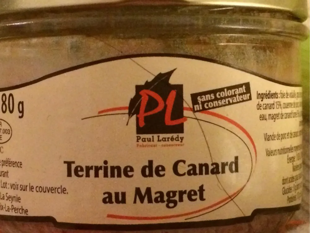 Terrine de canard