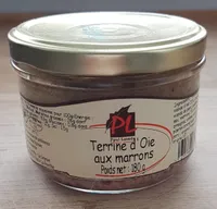 Terrine d'oie aux marrons