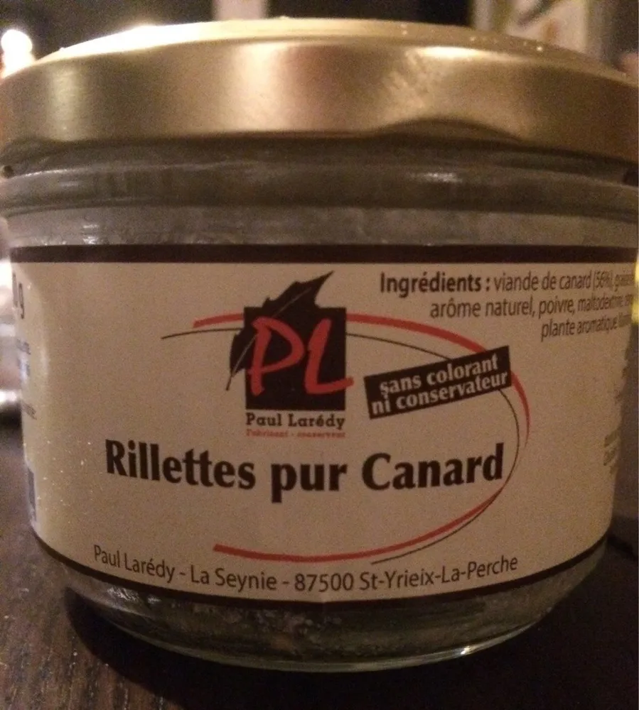 Rillettes pur canard
