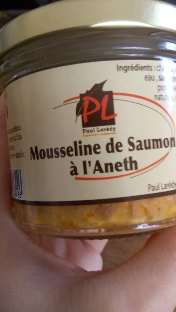 Mousseline de saumon à l'aneth