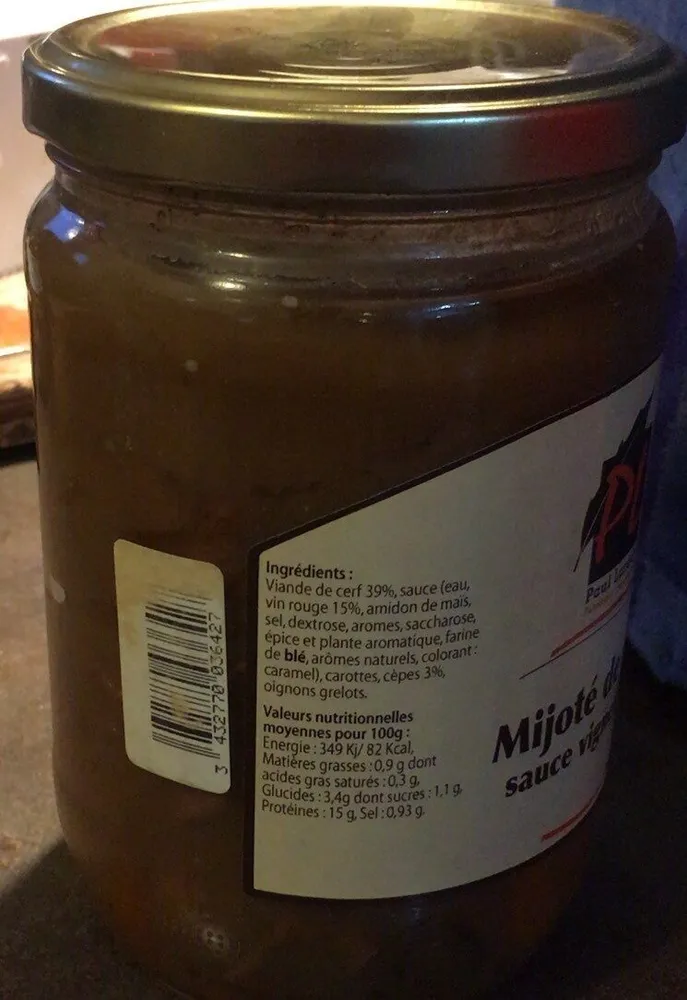 Mijoté de cerf
