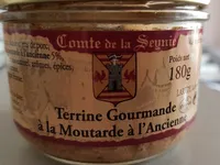 Terrine gourmande à la moutarde à l'ancienne