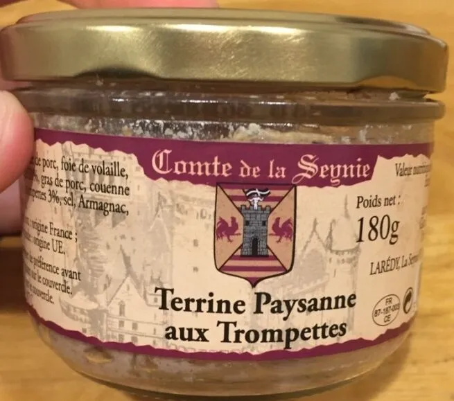 Terrine paysanne aux trompettes